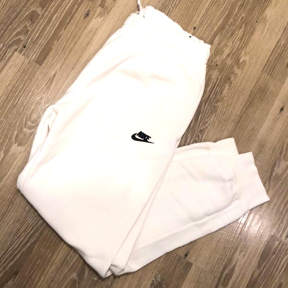 NIKE Sweatpants Men M workout White